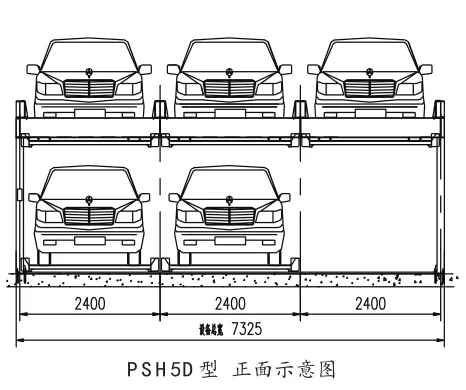 PSH5D型正/側(cè)麵、頫視示意(yi)圖